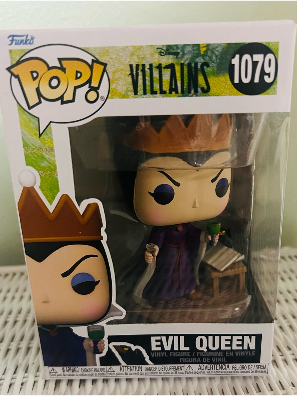 Funko Pop! Evil Queen Vinyl Figure - Purple, Brown—New!